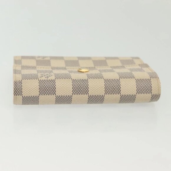 LOUIS VUITTON Damier Azur Portefeuille Alexandra Wallet N63068 LV Auth 130788 - Picture 7 of 16